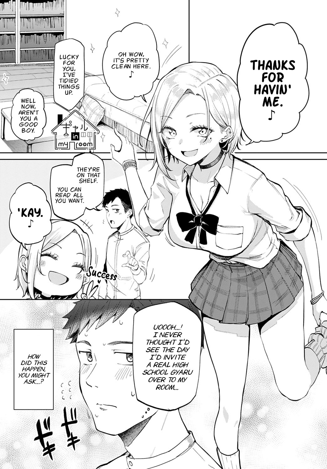 Hentai Manga Comic-Gal In My Room-Read-1